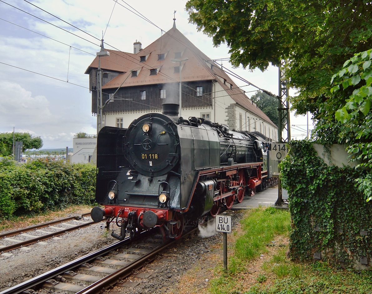01 118 der HEF. Konstanz, Juni 2015.