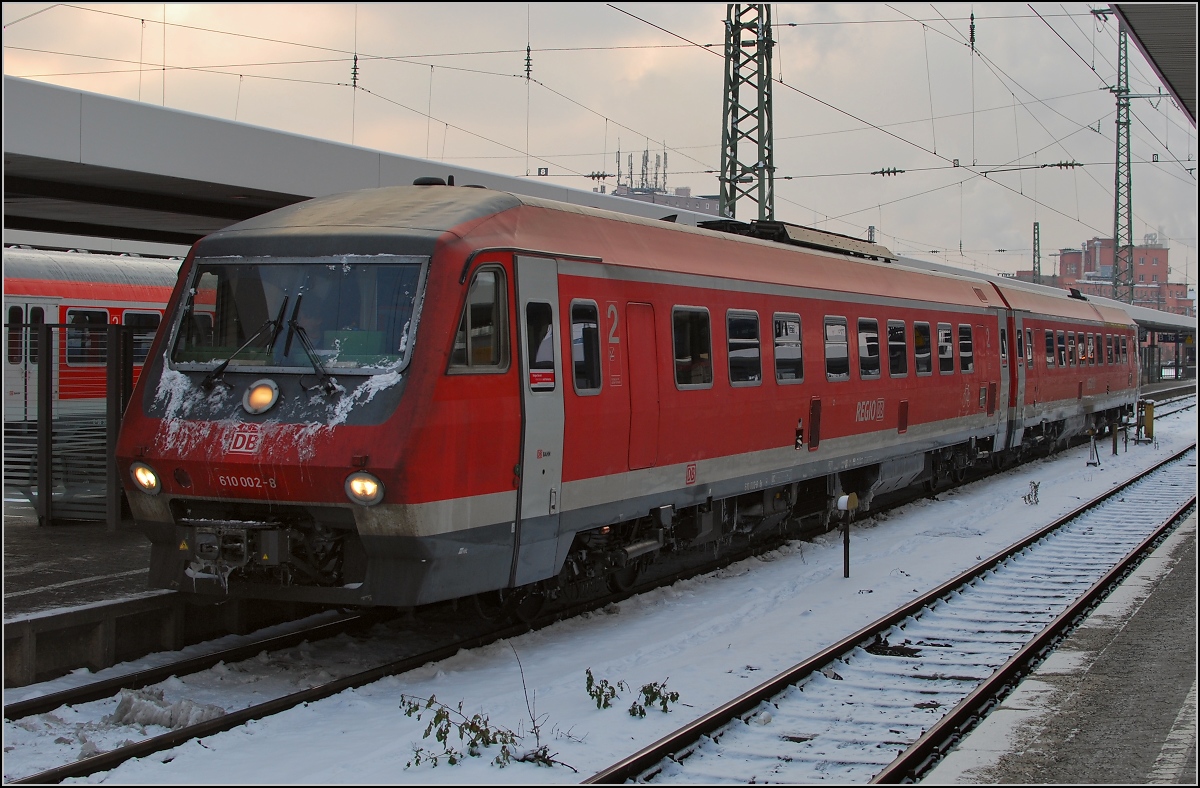 610 002 in Nürnberg, Dezember 2009.