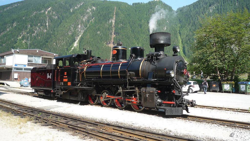 Lok 4 der Zillertalbahn in Mayrhofen
