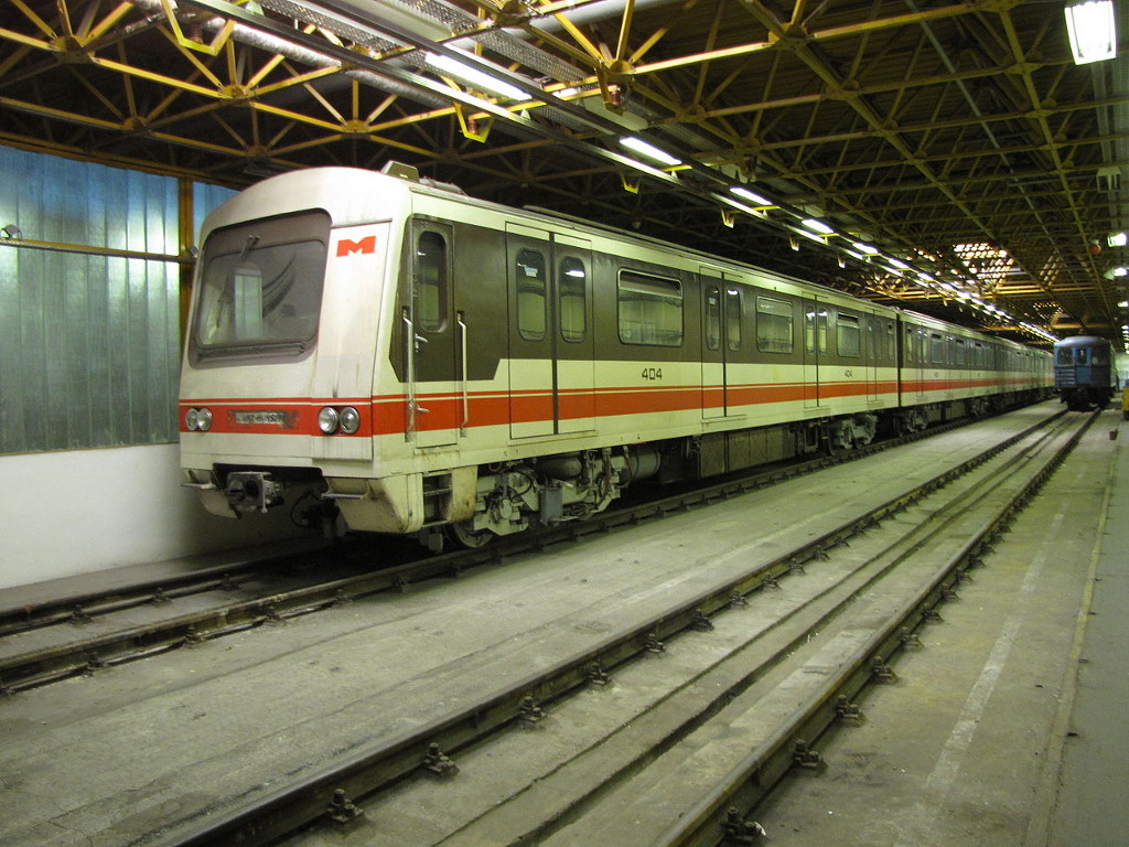 Metro Budapest 404 von Ganz-Hunslet Typ G2