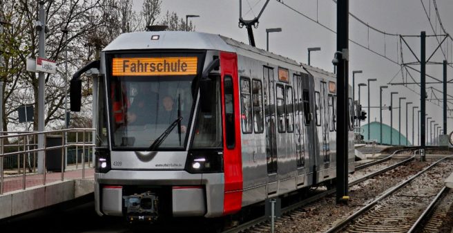 Stadtbahnfahrzeug Bombardier HF6 fr die Rheinbahn Dsseldorf