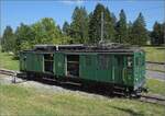 Privatbahn Schmalspur historisch.

Gem 4/4 122 - La Traction ex CJ.