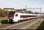 schweizerische-bundesbahnen-sbb/692271/sbb-rabe-523-101-flirt-3 SBB RABe 523 101 FLIRT 3 fr RER Vaud (Quelle RailPictures.Net, Bild Georg Trb)