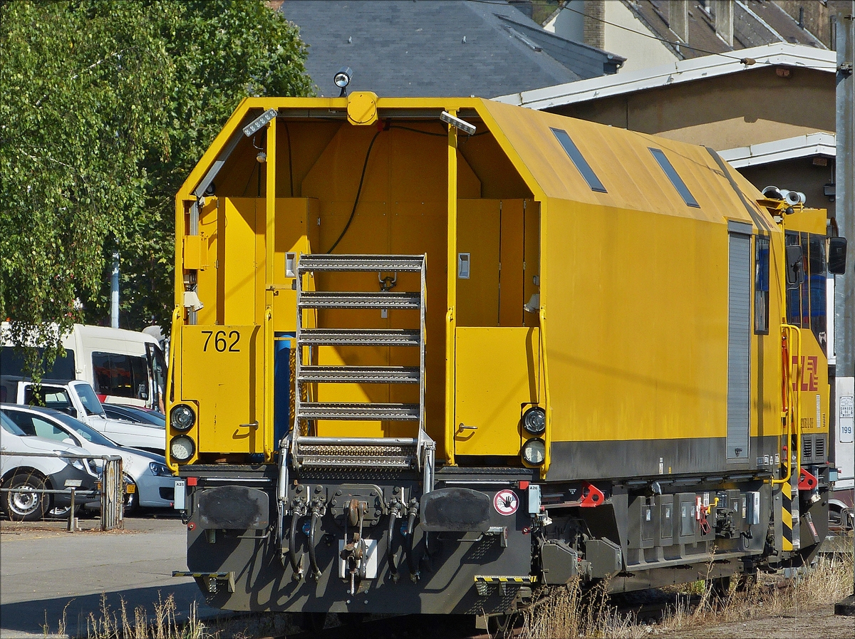 . Schweres Nebenfahrzeug der Art Interventions und Instandhaltungsfahrzeug, CFL Robel 762, Nr. 99 82 9220 762 – 3 L- CFLIF; gesehen am 14.09.2016 in Wasserbillig. (Hans)