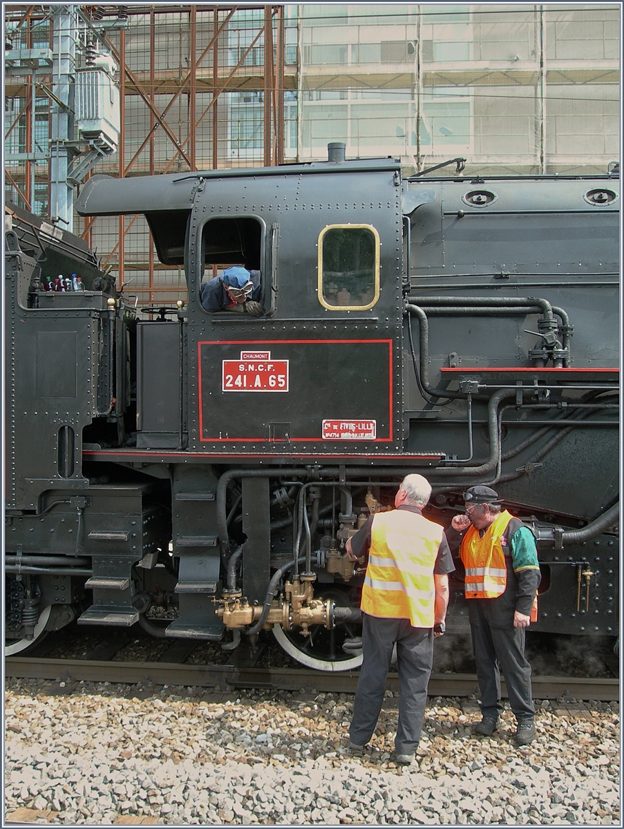 Alles Ok?
- Dann kann die Fahrt wohl bald weiter gehen.
Morges, den 30 Mai 2009