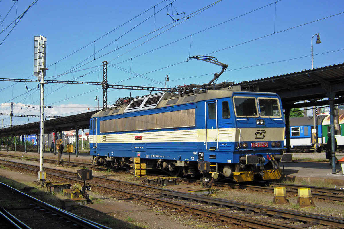 Am 15 Mai 2012 steht CD 362 057 in Plzen hl.n.