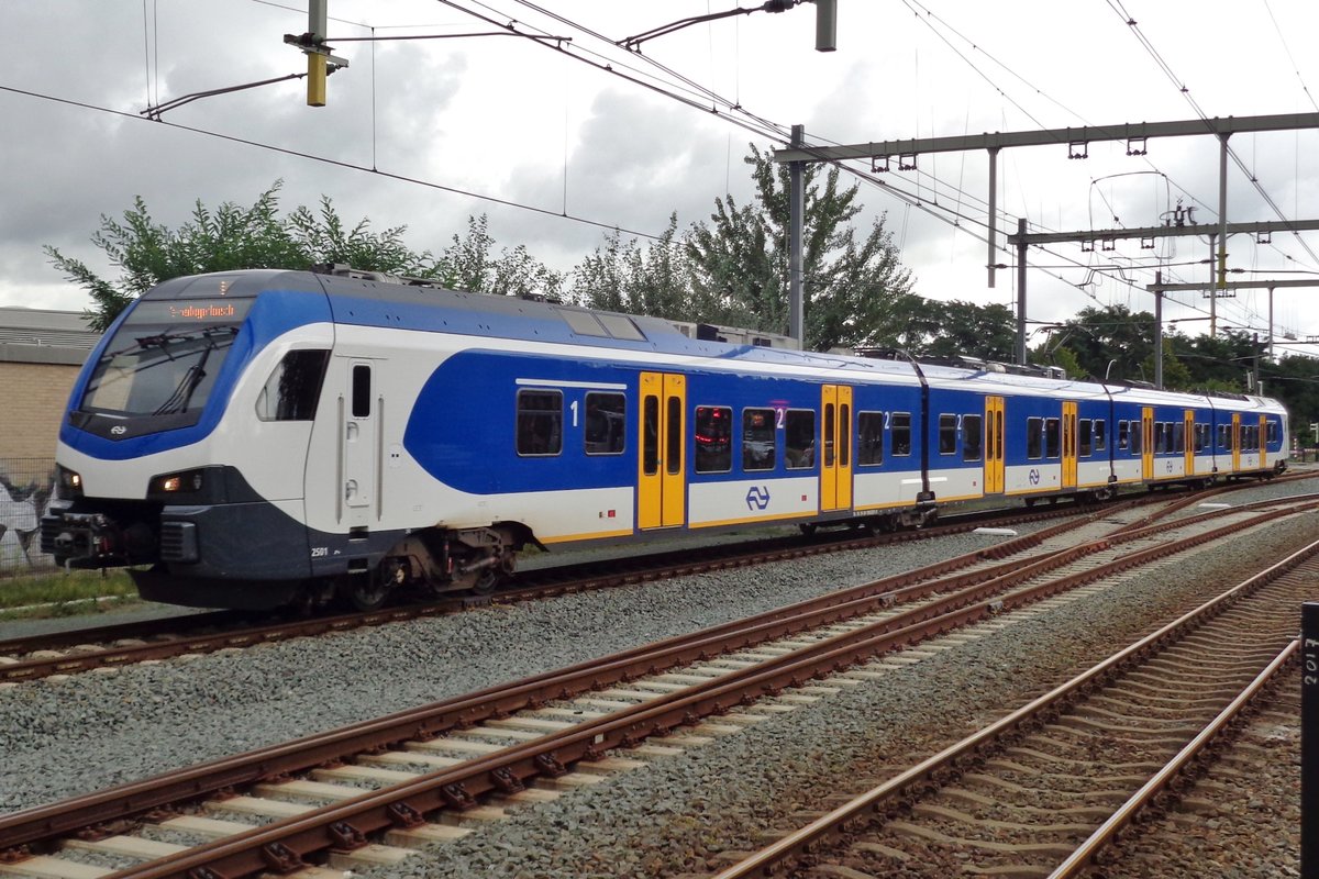 Am 31 Augustus 2017 treft 2501 in Wijchen ein.