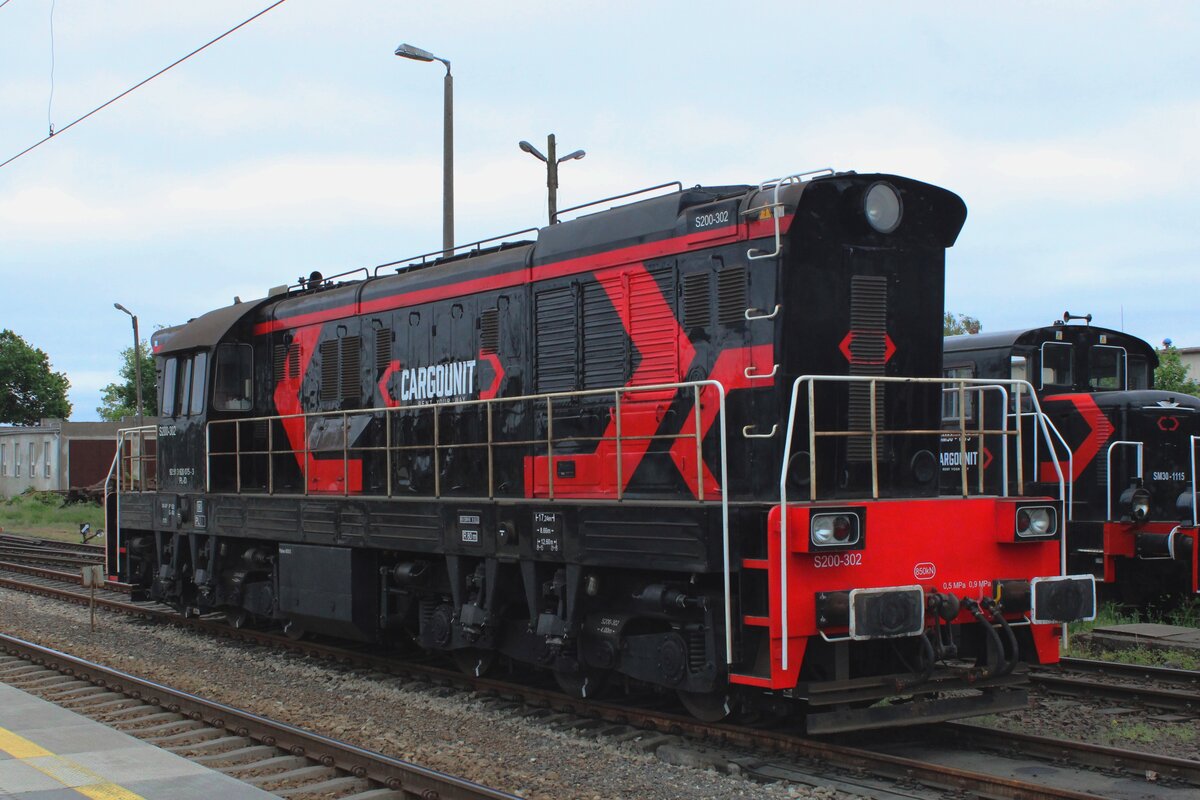 Am 7 Mai 2024 steht CargoUnit S200-302 abgestellt in Rzepin.