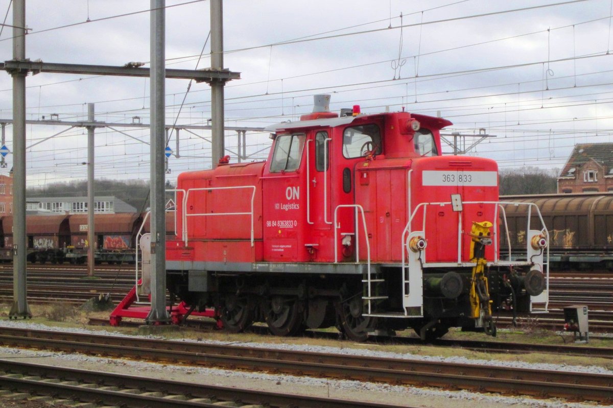 Am Sylvester 2012 steht 363 833 in Venlo. 