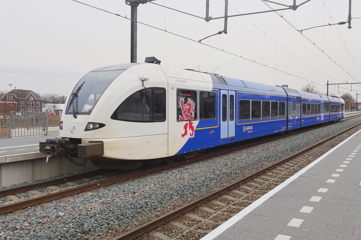 Arriva 388 treft am 18 März 2022 in Blerick ein.