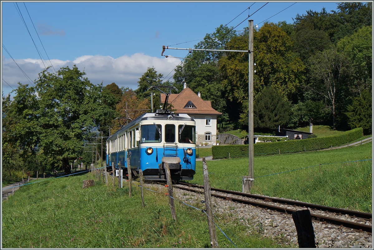  BERNE EN FETE  bei der Blonay Chamby Museumsbahn - da geh�rt nat�rlich auch der MOB ABDe 8/8 dazu, auch, wenn er noch (hoffentlich lange) bei der MOB im Planeinsatz stehen wird.
13. Sept. 2014