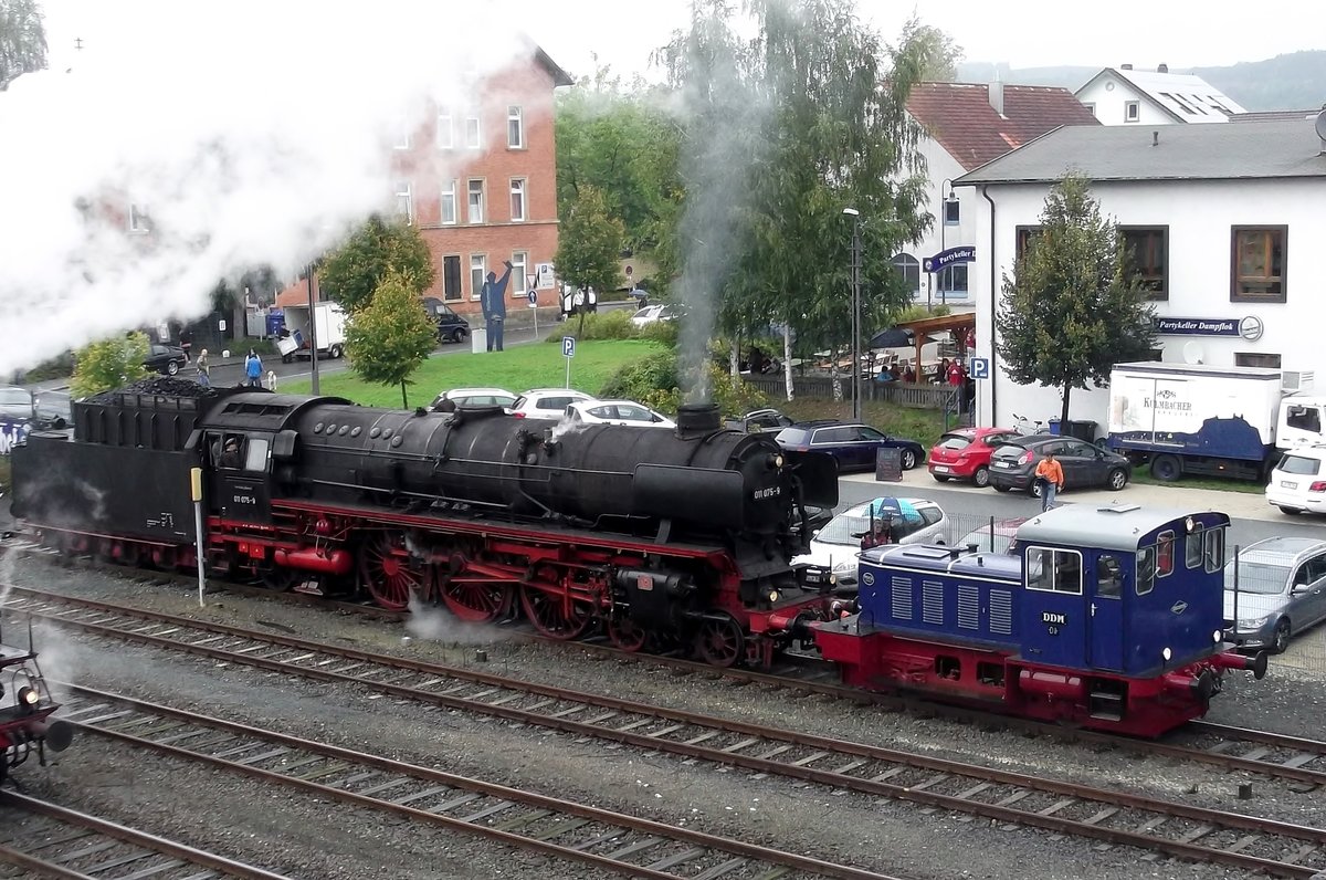 D-II, der Laufjunge von das DDM, rangiert am 21 September 2014 in Neuenmarkt-Wirsberg. 