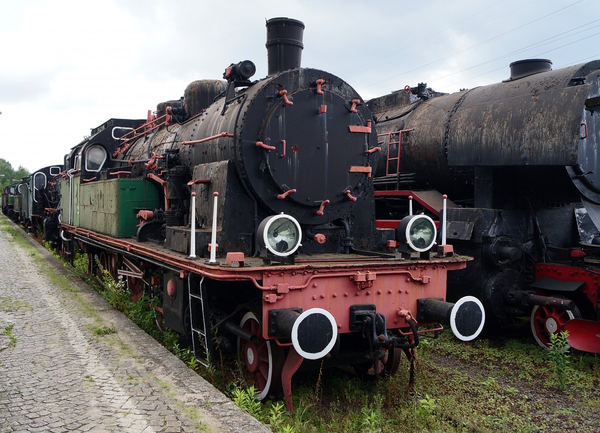 DAMPFLOKOMOTIVEN IN POLEN
P.K.P Oko1 3 (1916-1924) im Museum Kolejnictwa Warschaua aufgenommen am 14. August 2014. 
Foto: Walter Ruetsch 
