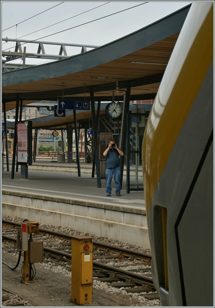 Der Fotograf verewigt die CFL 3007.
Luxembourg, den 14. Juni 2013