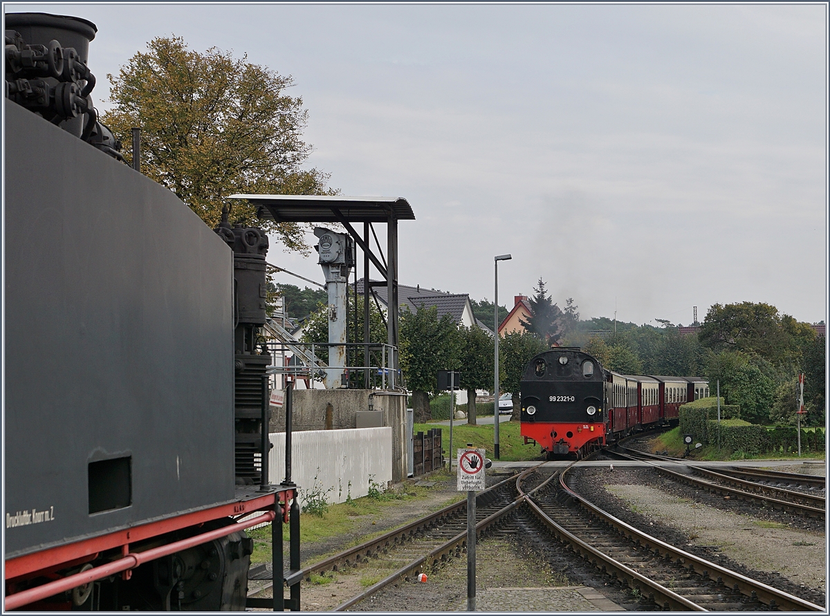 Die MOLLI 99 2321-0 erreicht mit ihrem Zug die Endstation Kühlungsborn West.
28. Sept. 2017