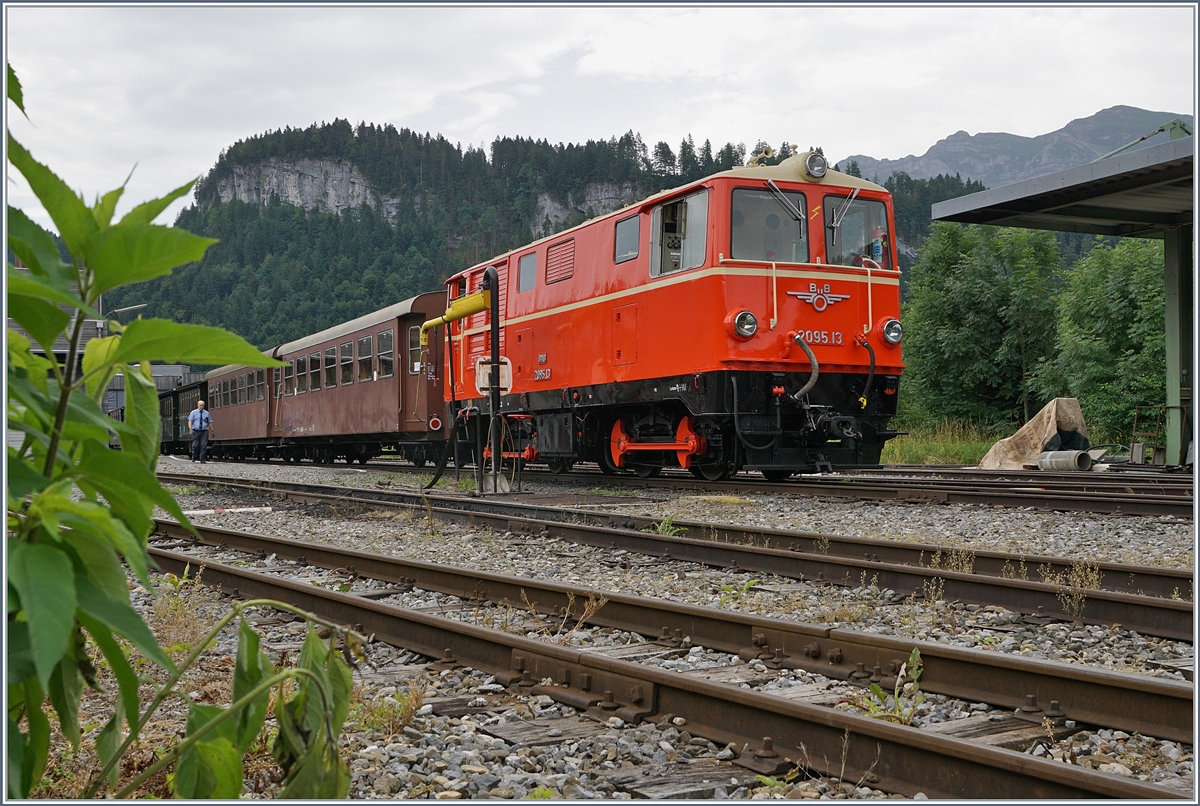 Die ÖBB 2095.13 der BWB in Bezau.
9. Juli 2017
