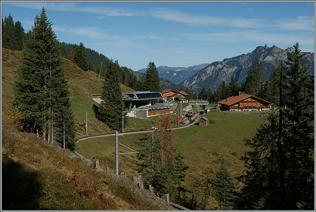Die Station Winteregg im Herbst.
24. Okt. 2013