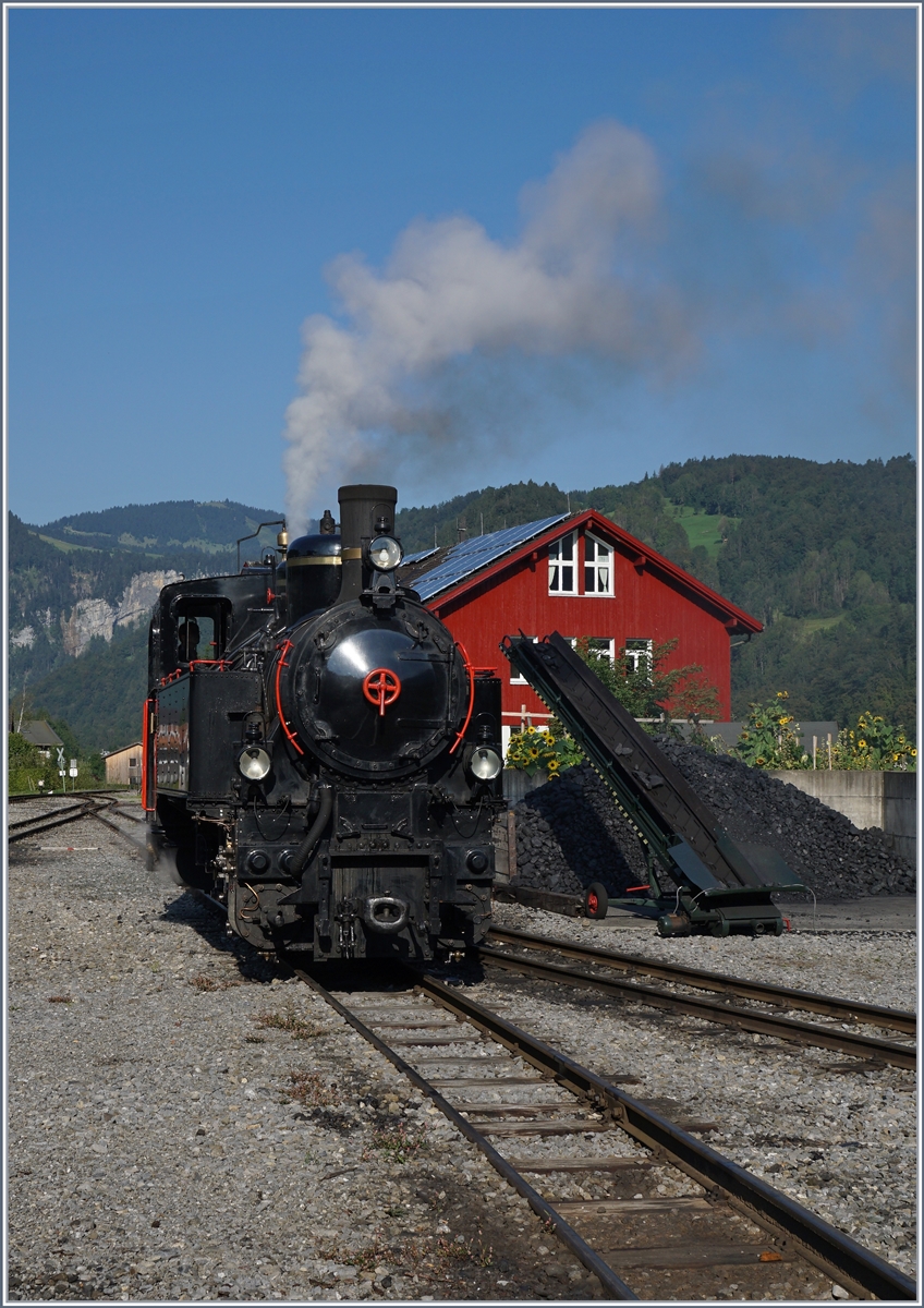 Die Uh 102 ortet für heutigen drei Fahrten Vorräte in Bezau. 
10. Sept. 2016 