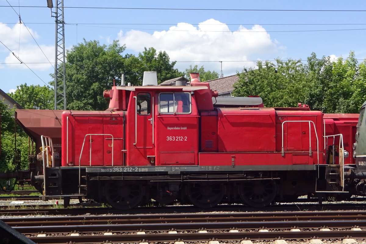 DreiBein 363 212 steht am 1 Juni 2019 in Nördlingen.
