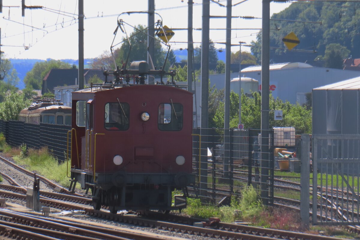 EBT-157 steht am 18 Mai 2025 in Konolfingen. 