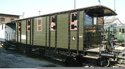 Fakultativwagen der Schsischen Semmeringbahn DiSa90, DRG 50 360 (4.Klasse, Baujahr 1890)