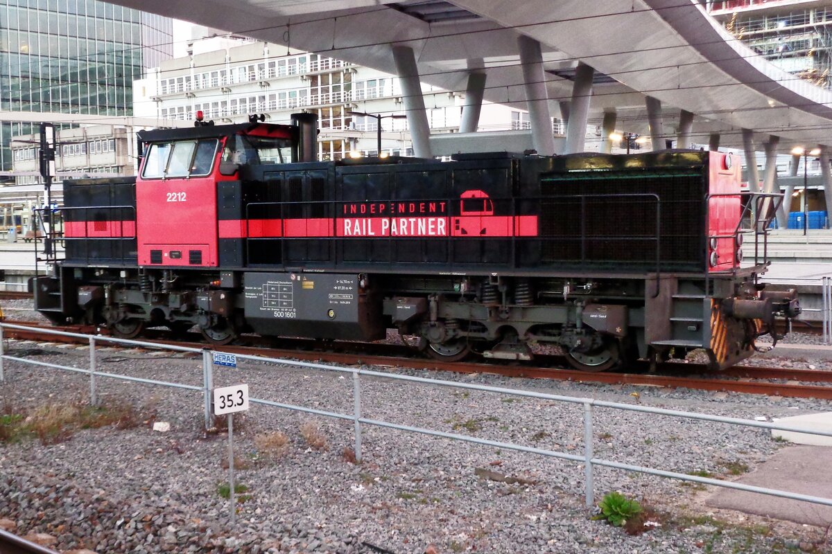 IRP 2212 steht am 24 Februar 2019 abgestellt in Utrecht Centraal.