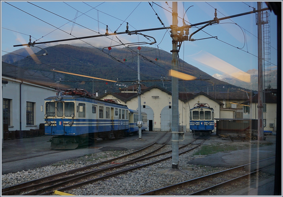 Leider kein besonders schönes Bild, aber eine Möglichkeit die beiden SSIF De 4/4 (?) im Betriebsbahnhof von Domodossla zu zeigen..
7. Okt. 2016