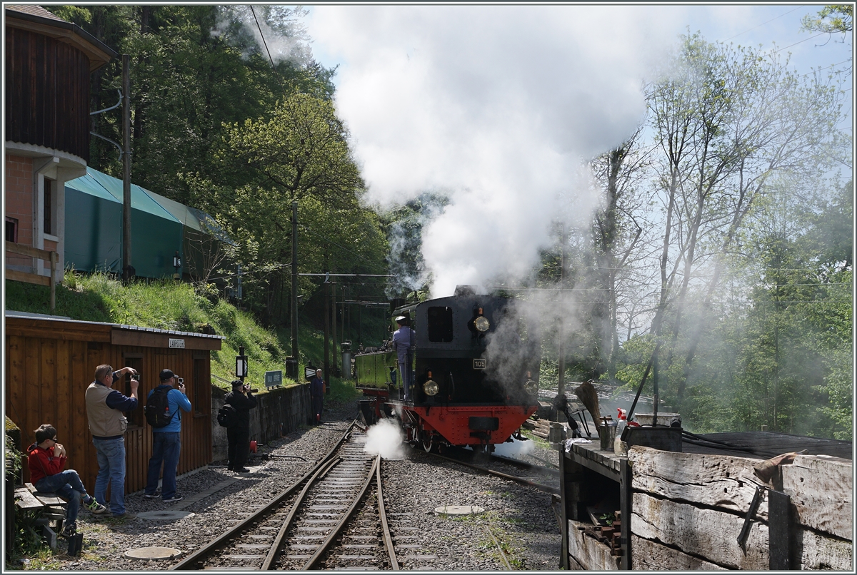 Nach dem kurzen Blick hinter die Kulissen geht es schon weiter. 
Chaulin, den 15. Mai 2016