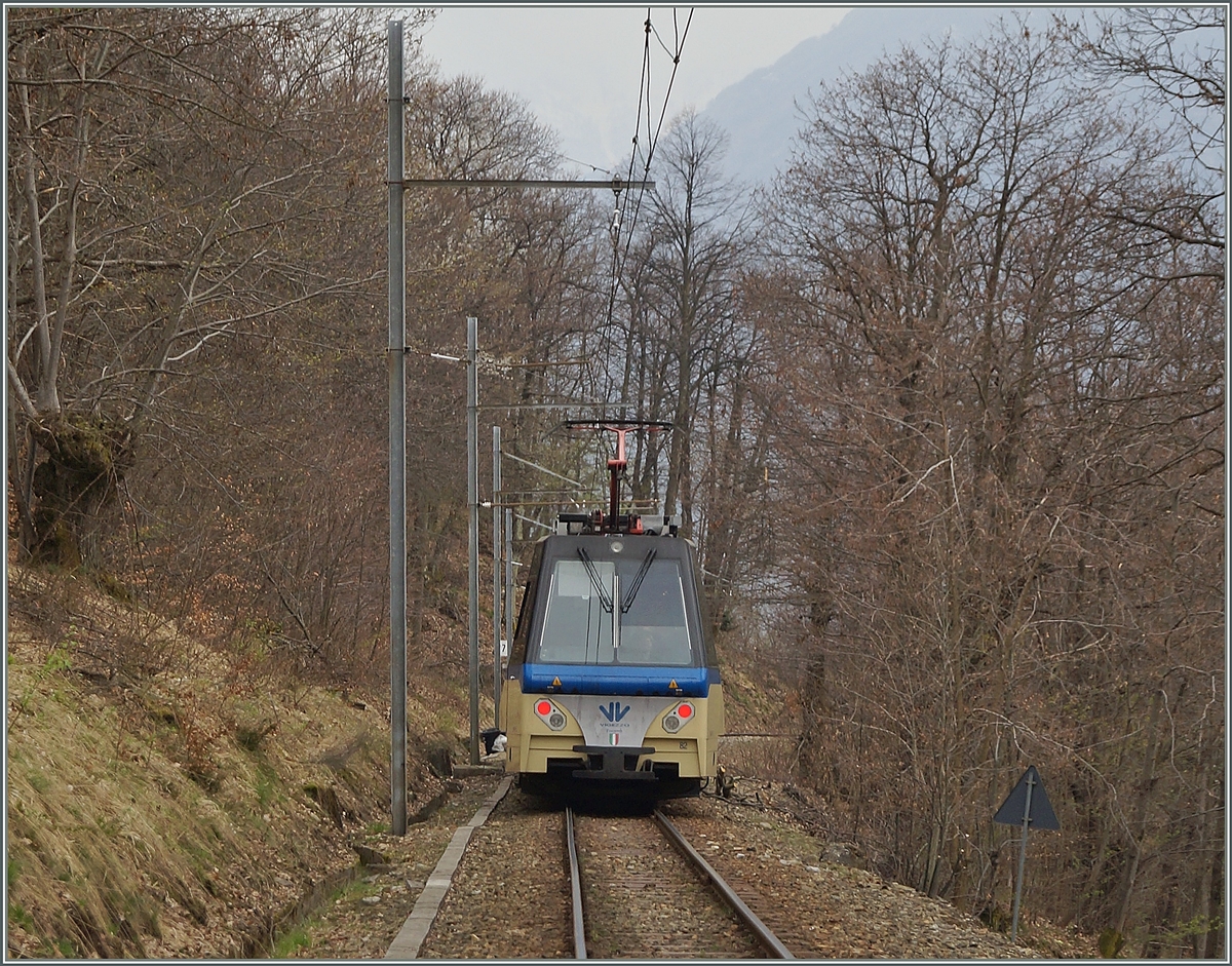 Nachschuss I auf den SSIF Treno Panoramico bei Verigo. 
3. April 2014
