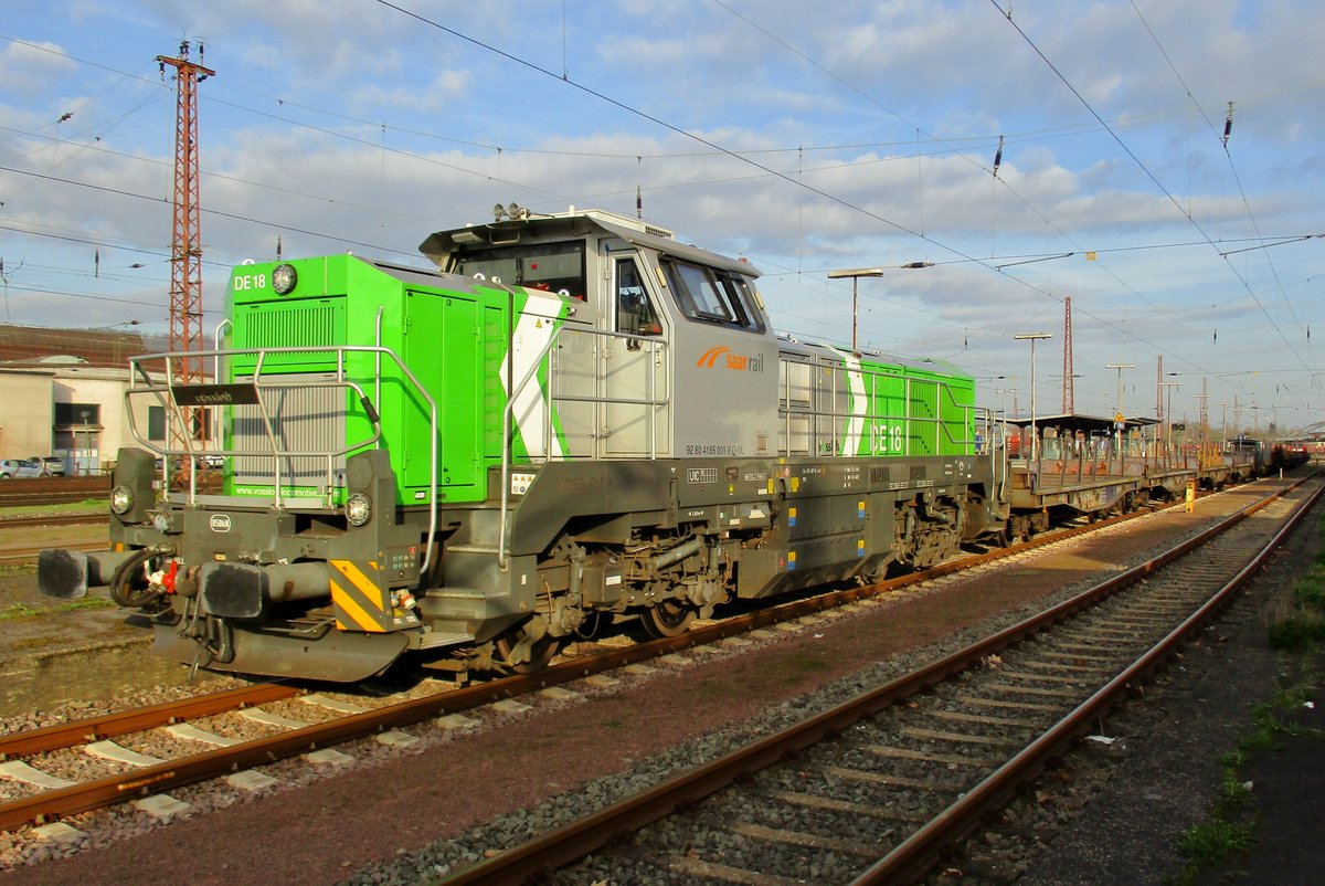 Saarrail 4185 001 steht am 29 M�rz 2017 in Dillingen (Saar).