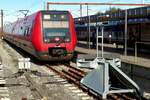 Am 17 September 2020 steht S-Bahn SA 9151 gegen der Prellbock in Koege.