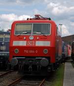Die 752 004-2 ex 120 004-7 am 18.07.2012 im DB Museum Koblenz.