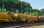 Plasser & Theurer Materialf�rder- und Siloeinheit MFSD 100 der MGW Gleis- und Weichenbau-GmbH (Berlin) Nr.