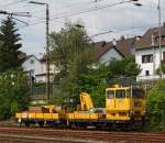 Schwerkleinwagen Klv 53 4732-3 der DB Gleisbau am 04.06.2011 abgestellt in Kreuztal.