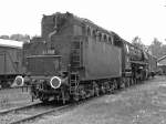   Die schwere 3-Zylinder G�terzug-Einheitsdampflokomotive 44 1681, ex DB 043 681-6, ex DB 44 1681, ex DR 44 1681 am 13.05.2010 im Eisenbahnmuseum Dieringhausen, mittlerweile ist sie bei SVG