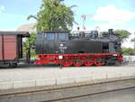 Dampflokomotive der Baureihe 99 der Deutsche Reichsbahn im Molli-Museum Kühlungsborn.