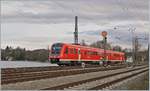 Der DB VT 612 090 erreicht vom Allg�u kommend Lindau Hbf.