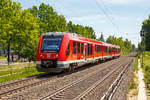   Der vareo 620 503 / 621 008 / 620 008 ein dreiteiliger Dieseltriebzug vom Typ ALSTOM Coradia LINT 81 der DB Regio (VAREO) erreicht am 01.06.2019, als RB 30   Rhein-Ahr-Bahn  (Ahrbr�ck - Remagen -