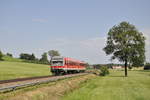 628 628 der S�dostbayernbahn war am fr�hen Abend des 10.