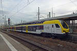 Go-Ahead ET5-13 verl�sst am 3 Januar 2020 Stuttgart Hbf.