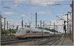 Als ICE 9572 nach Paris Est verlässt ein DB ICE 3 Strasbourg.