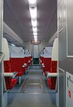   Inneneinrichtung von dem dreiteiligen Niederflur-Dieseltriebzug ZSSK 861 014-3 „REGIOMOVER“ (95 56 7 861 014-3 SK- ZSSK) für die ZSSK  (Železničná