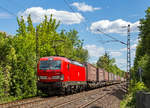 Die DB 193 346-4 (91 80 6193 346-4 D-DB) f�hrt am 30.05.2020 mit einem KLV-Zug durch Bonn-Gronau in Richtung Norden (K�ln).