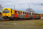 Der dieselelektrischer Doppeltriebwagen LHB VT2E.