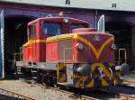 Die Jung R 42 C der Eisenbahnfreunde Betzdorf, ex Lok 11 der Kleinbahn Weidenau-Deuz, sp�ter Siegener Kreisbahn am 18.08.2012 im S�dwestf�lischen Eisenbahnmuseum.