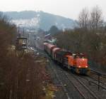 Die Lok 42, eine Vossloh G 1700 BB (F.-Nr.