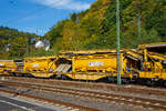   Bild 7  Der Wasserwagen 37 88 4961 099-1 D-WSG (aufgebaut auf einem Wagen der Gattung Sggmrss 90') zur Plasser & Theurer Bettungsreinigungsmaschine RM 95-800 W der MGW Gleis- und