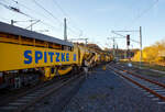 Die Plasser & Theurer Planumssanierungs- und Reinigungsmaschine RPM-RS-900 „Katharina die Große“ der SPITZKE SE (Großbeeren), Schweres Nebenfahrzeug Nr.
