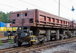 Offener Sch�ttgutkippwagen (Zweiseitenkippwagen) mit pneumatischer Bet�tigung und vier Rads�tzen der Gattung Fas 680, eingestellt 33 80 6800 026-8 D-ORME der On Rail Gesellschaft f�r