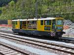 Unkrautspritzzug TDC 500, f�hrt im Bahnhof von Franzensfeste -(Fortezza) auf einem Nebengleis an mir vorbei. 15.05.2019 (Hans)